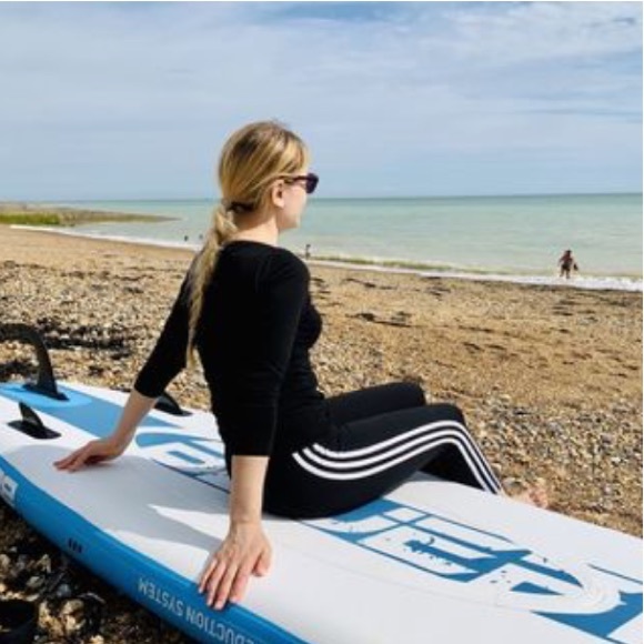 ADIDAS LEGGINGS TREFOIL BLACK/WHITE LEGGINGS - Picture 8 of 14